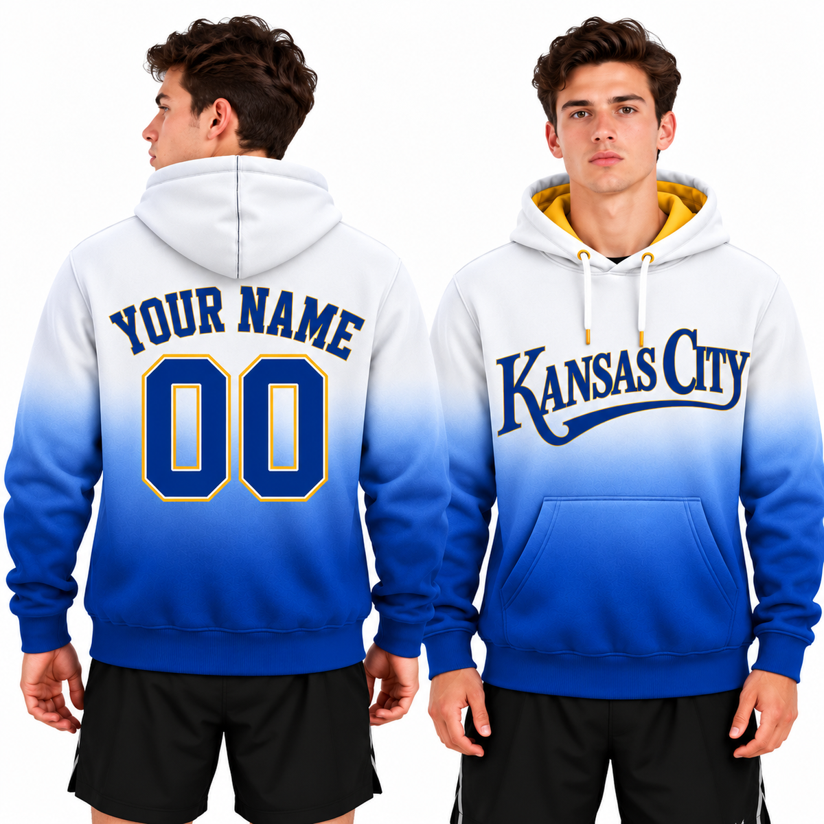 Custom Kansas City Ombre Hoodie