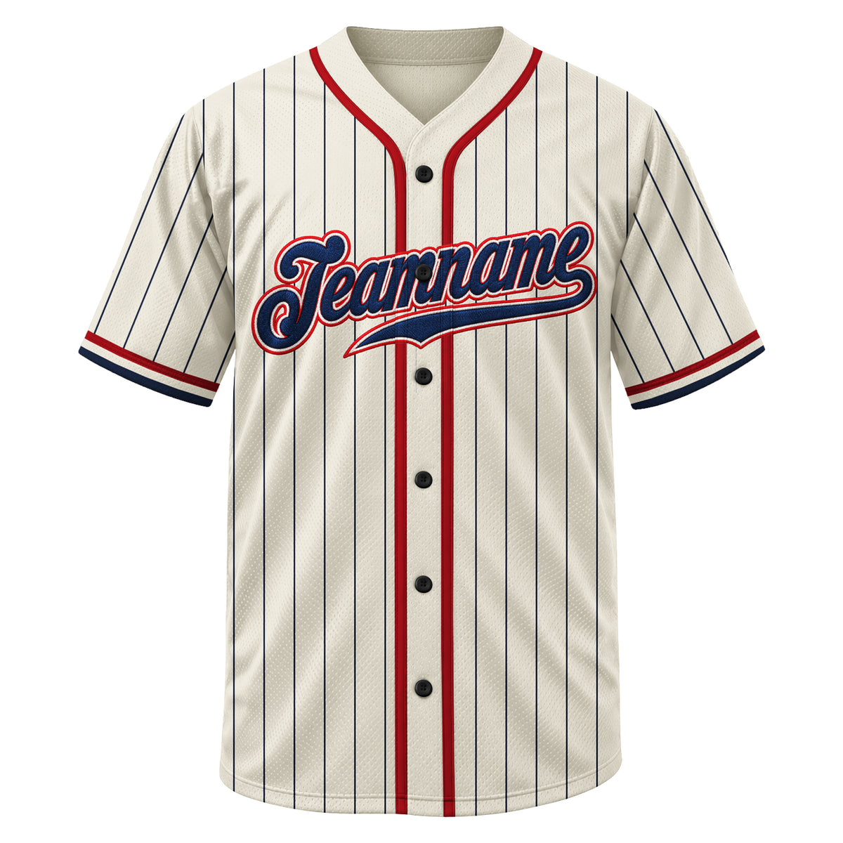 Custom Vintage Pinstripe Baseball Jersey