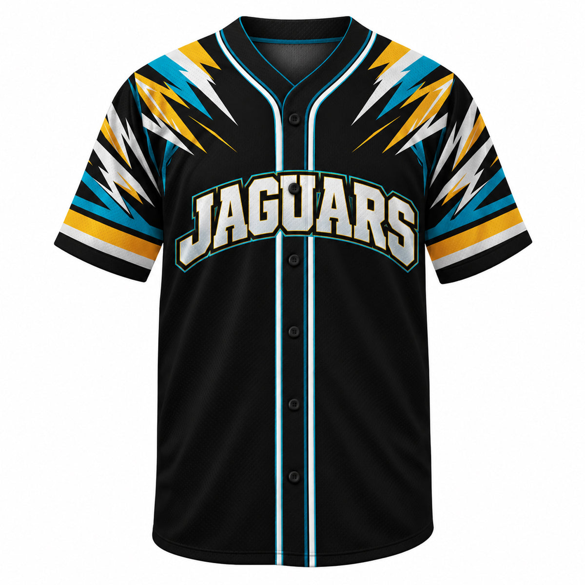 Custom Jaguars Baseball Jersey