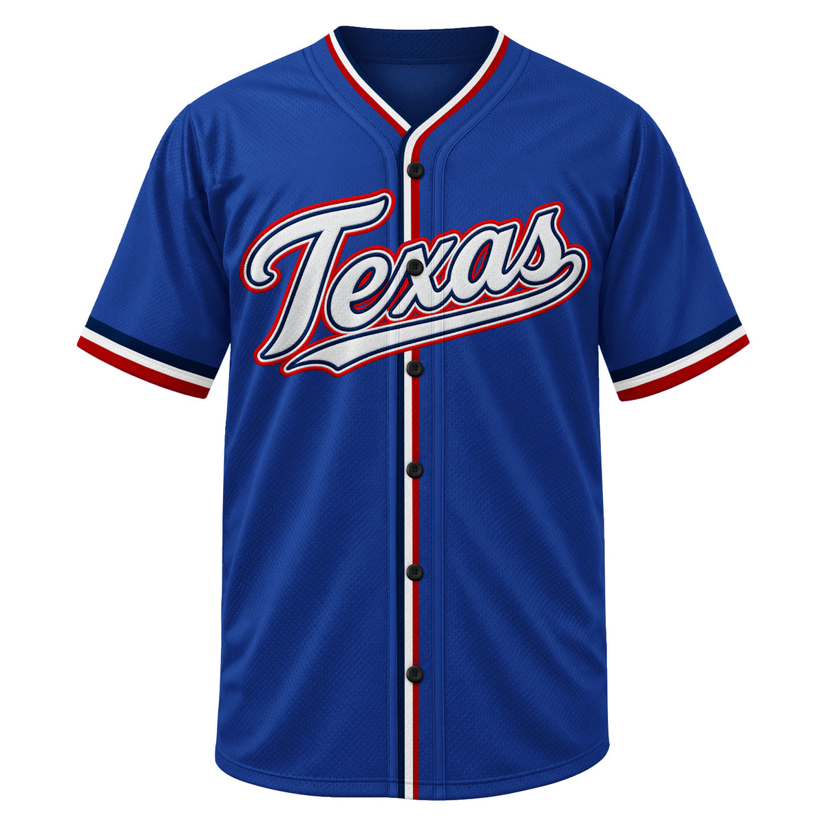 Custom Texas Baseball Jersey