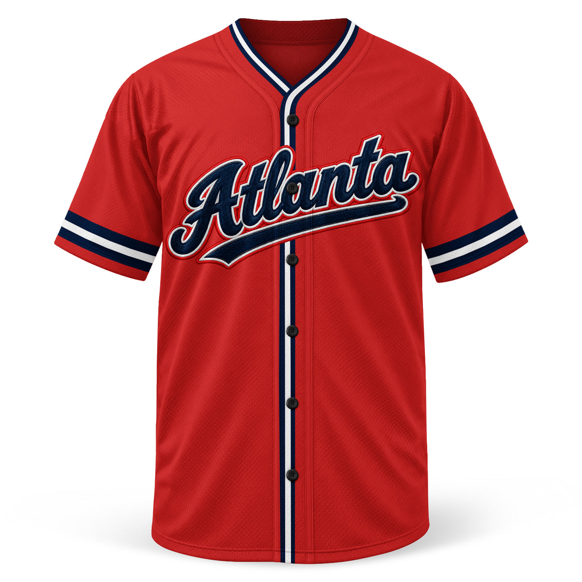 Custom Atlanta Baseball Jersey