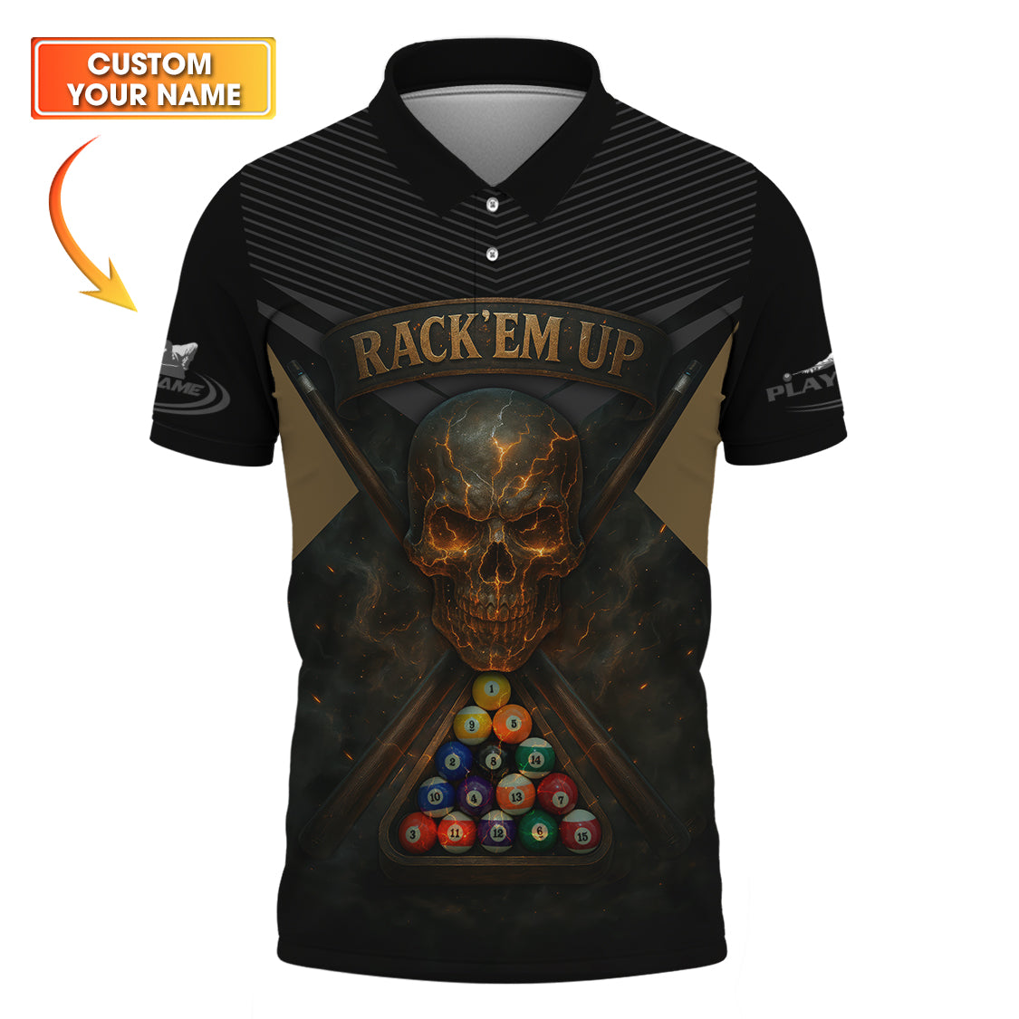 Custom Name Rack Em Billiards Shirt, Billiard Tee Shirts, Billiards Jerseys Gift For Men