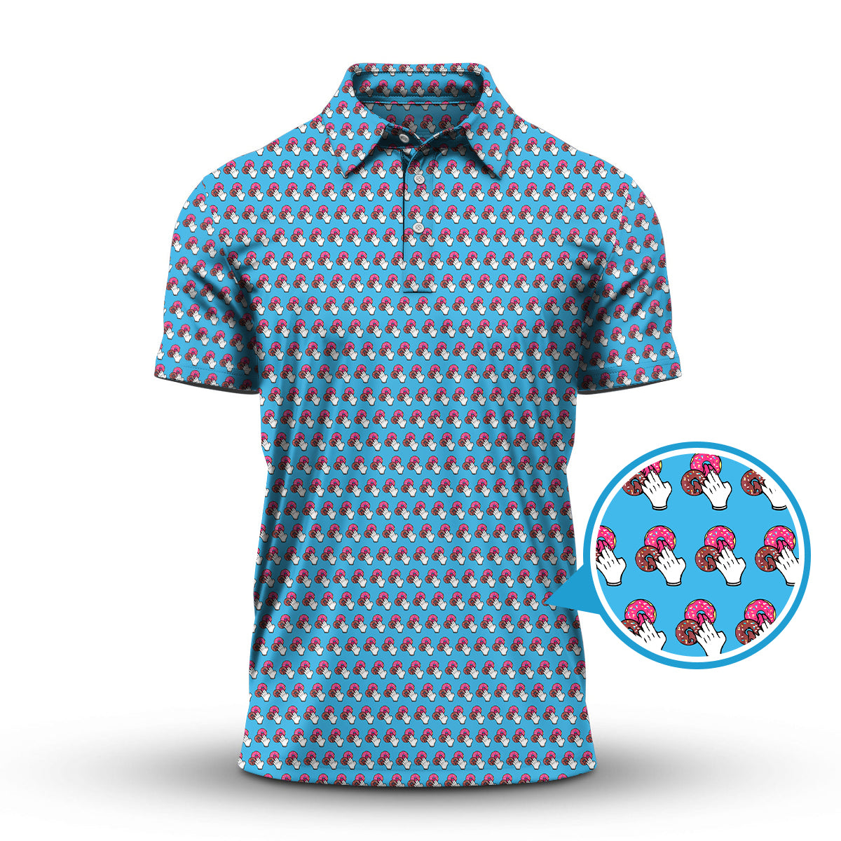 Two In The Pink One In The Stink Shirt, Funny Golf Shirt, Pattern Polo Golf Shirts, Men's Golf Shirts