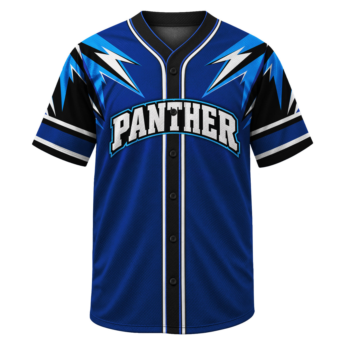 Custom Panther Baseball Jersey - Personalized Name And Number