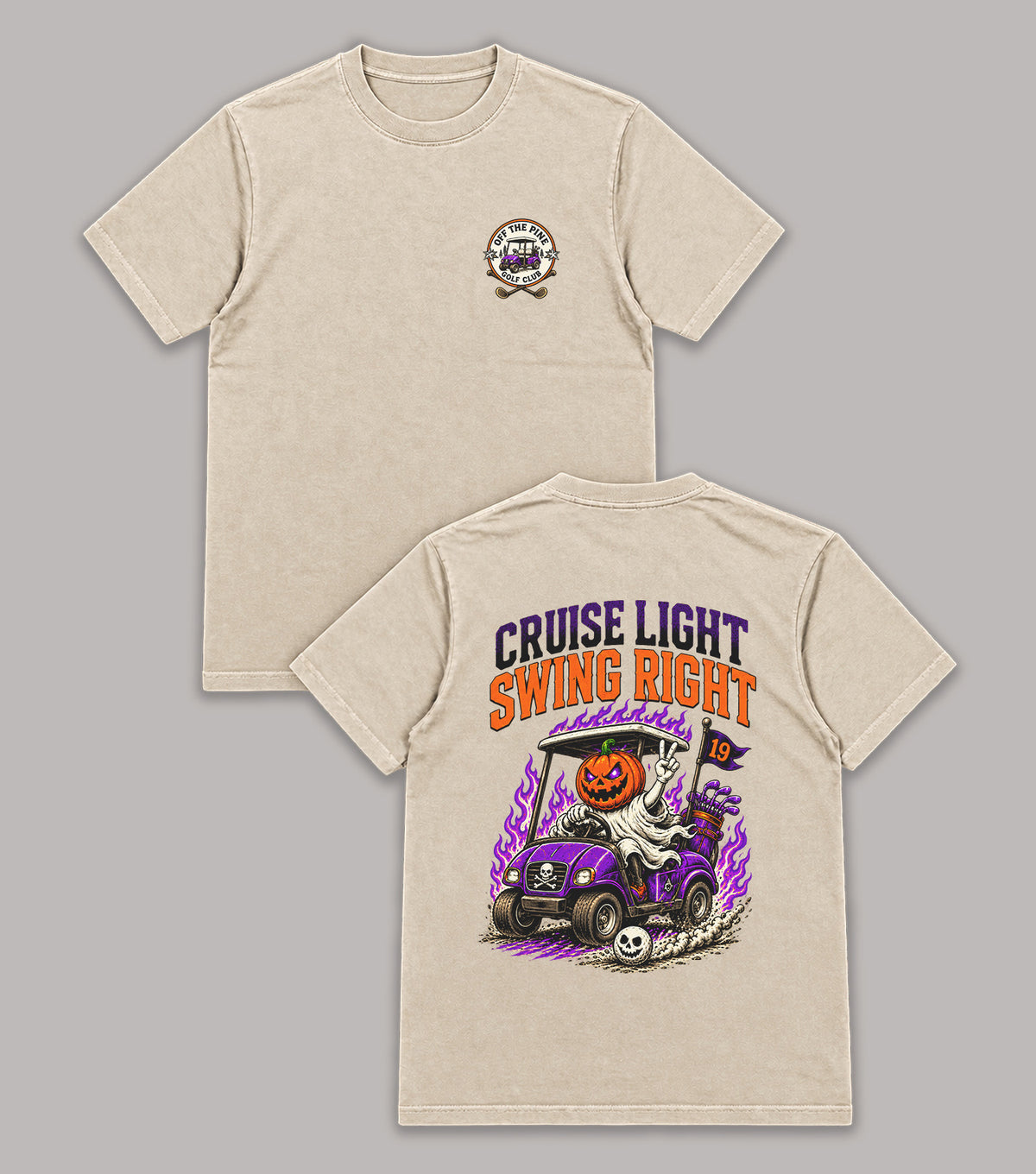 Cruise Light Swing Right Pumpkin Golf T-Shirt