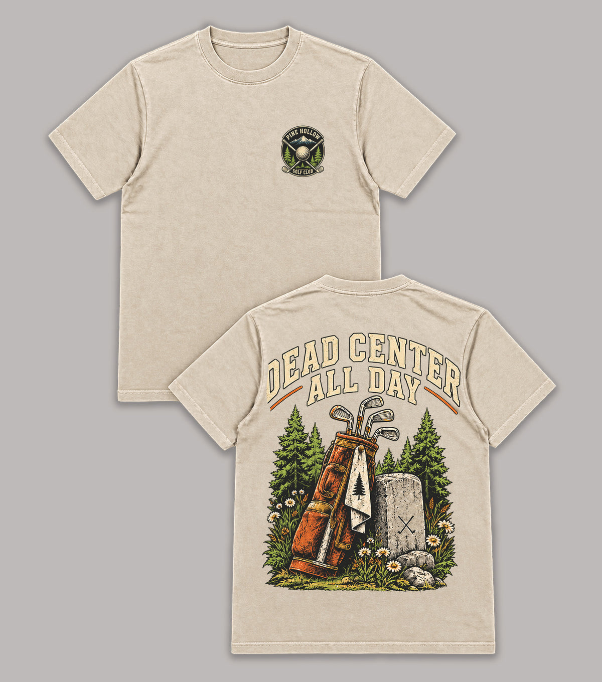 Dead Center All Day Pine Hollow Golf T-Shirt