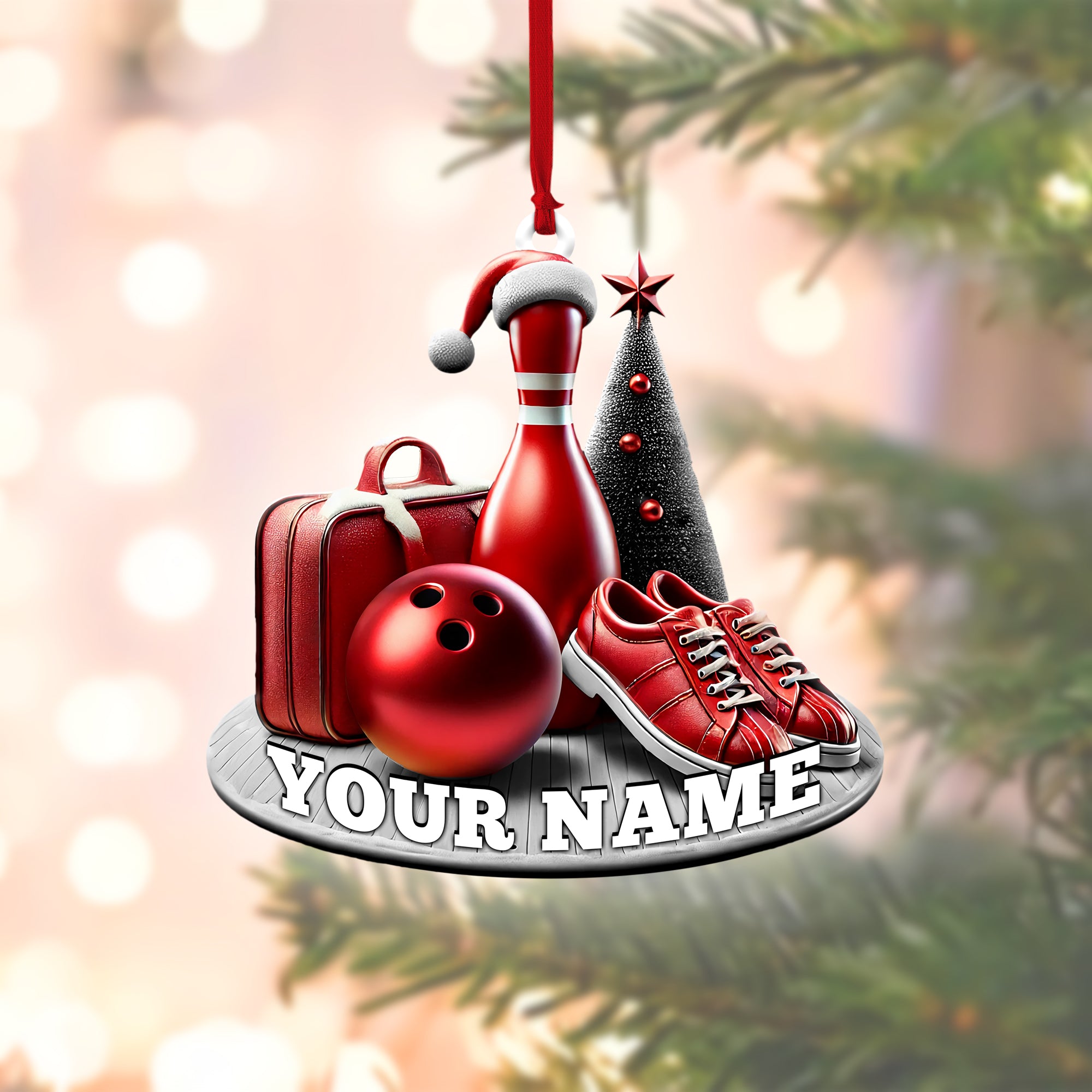 Custom Bowling Shoes, Custom Bowling Shoes Ornaments For Bowling Lovers