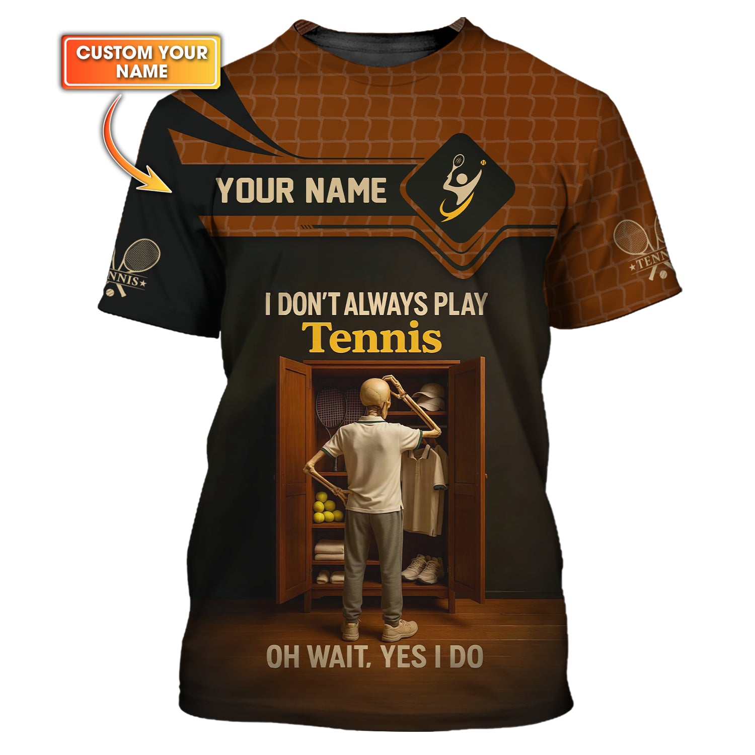 Play Tennis Polo Shirts, Custom Men Tennis Shirts, Vintage Tennis Outfit, Gift for Dad