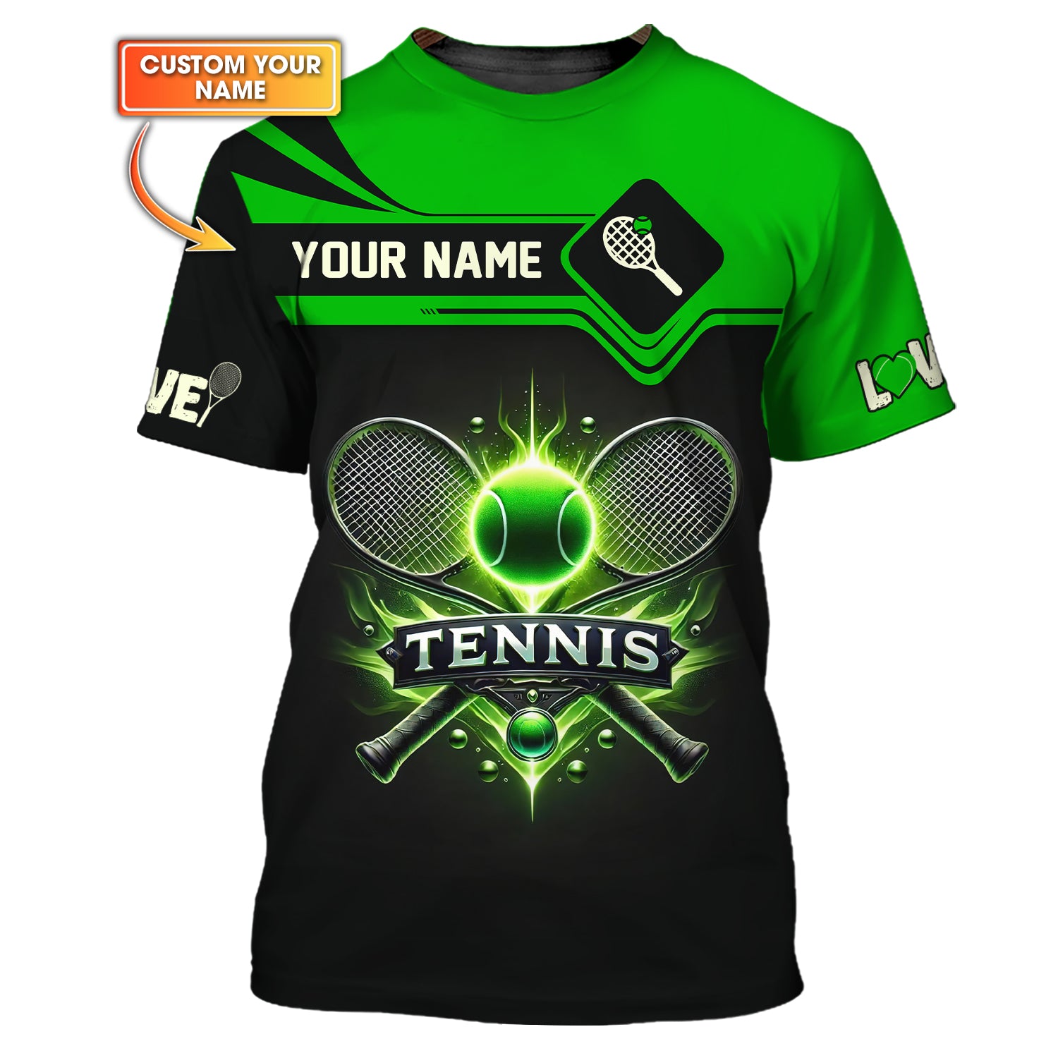 Custom Tennis Shirts, Sweatshirt Tennis, Tennis Jersey, Love Tennis, Gift for Tennis Players