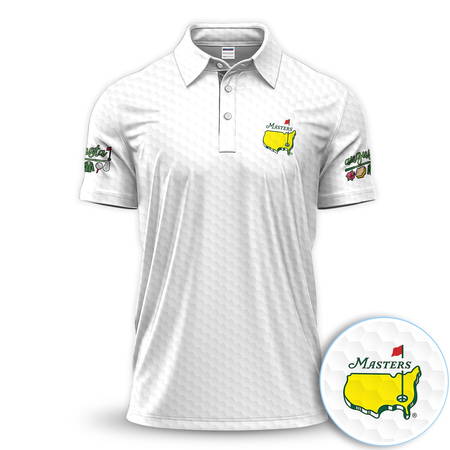 Funny Masters Gnome Augusta Golf Pattern Shirt, Masters Gnome Golf Shirt For Men, Golf Lover Gift