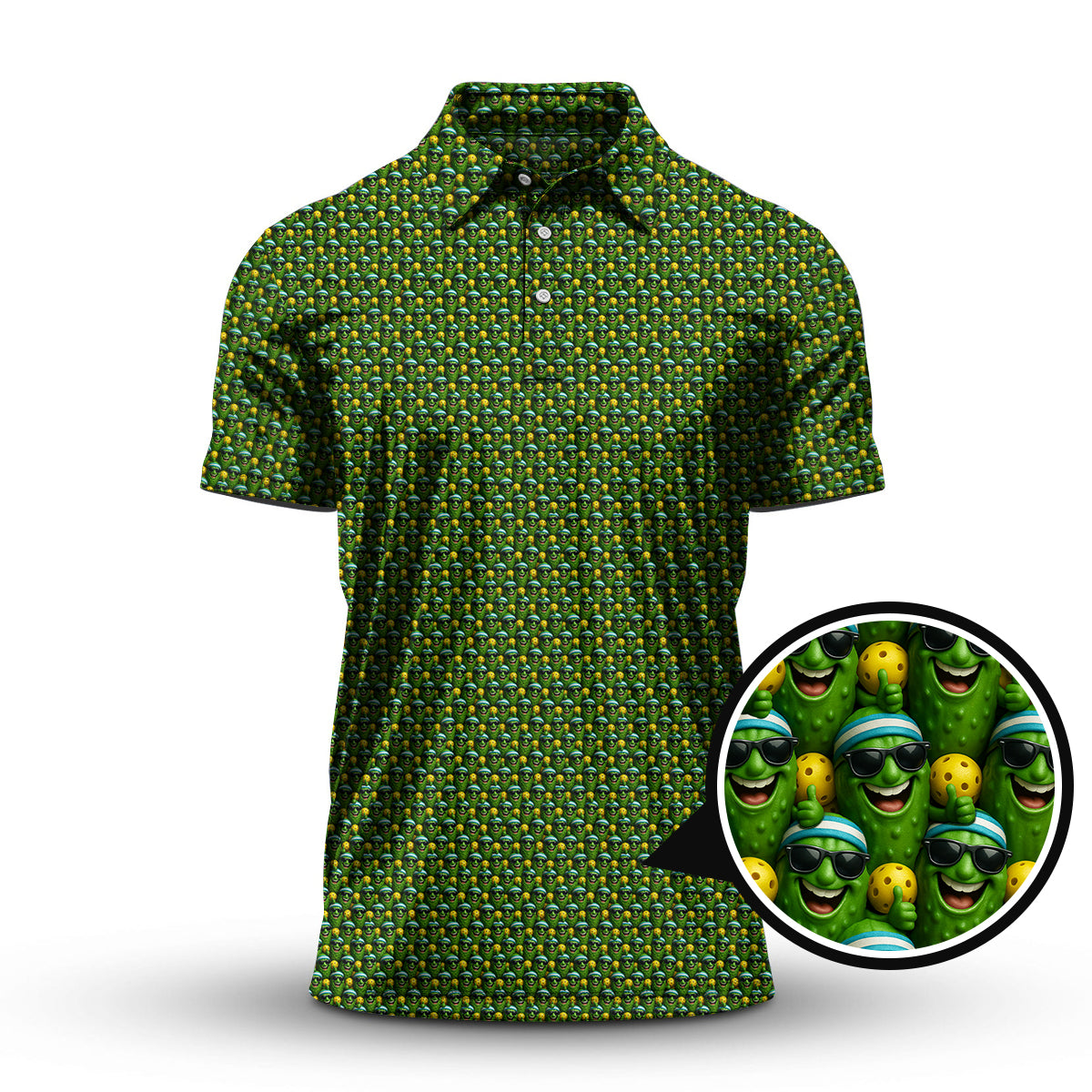 Funny Pickleball Shirt, Pattern Pickleball Shirt For Men, Gift For Pickleball Lover