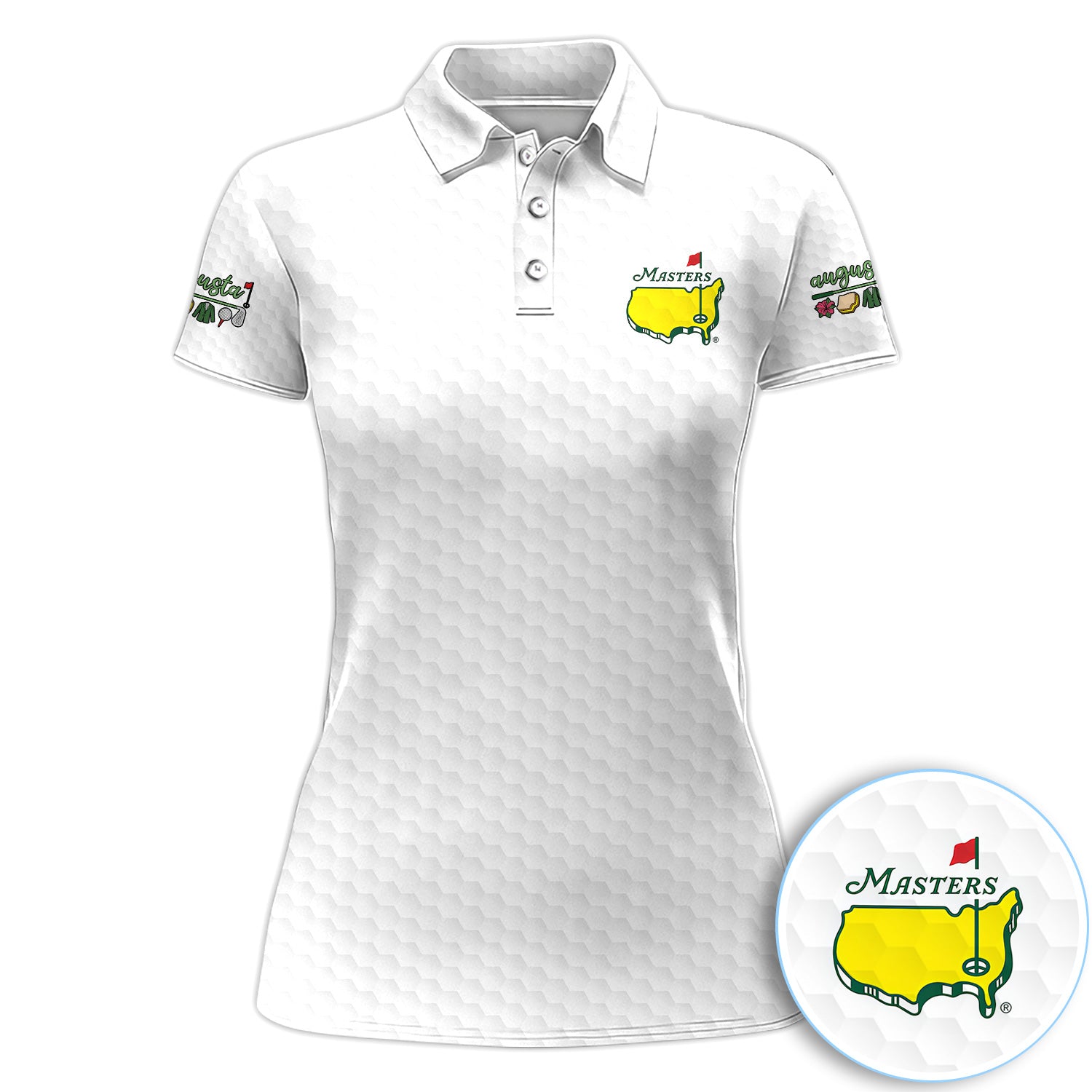 Funny Masters Gnome Augusta Golf Pattern Shirt, Masters Gnome Golf Shirt For Women, Golf Lover Gift