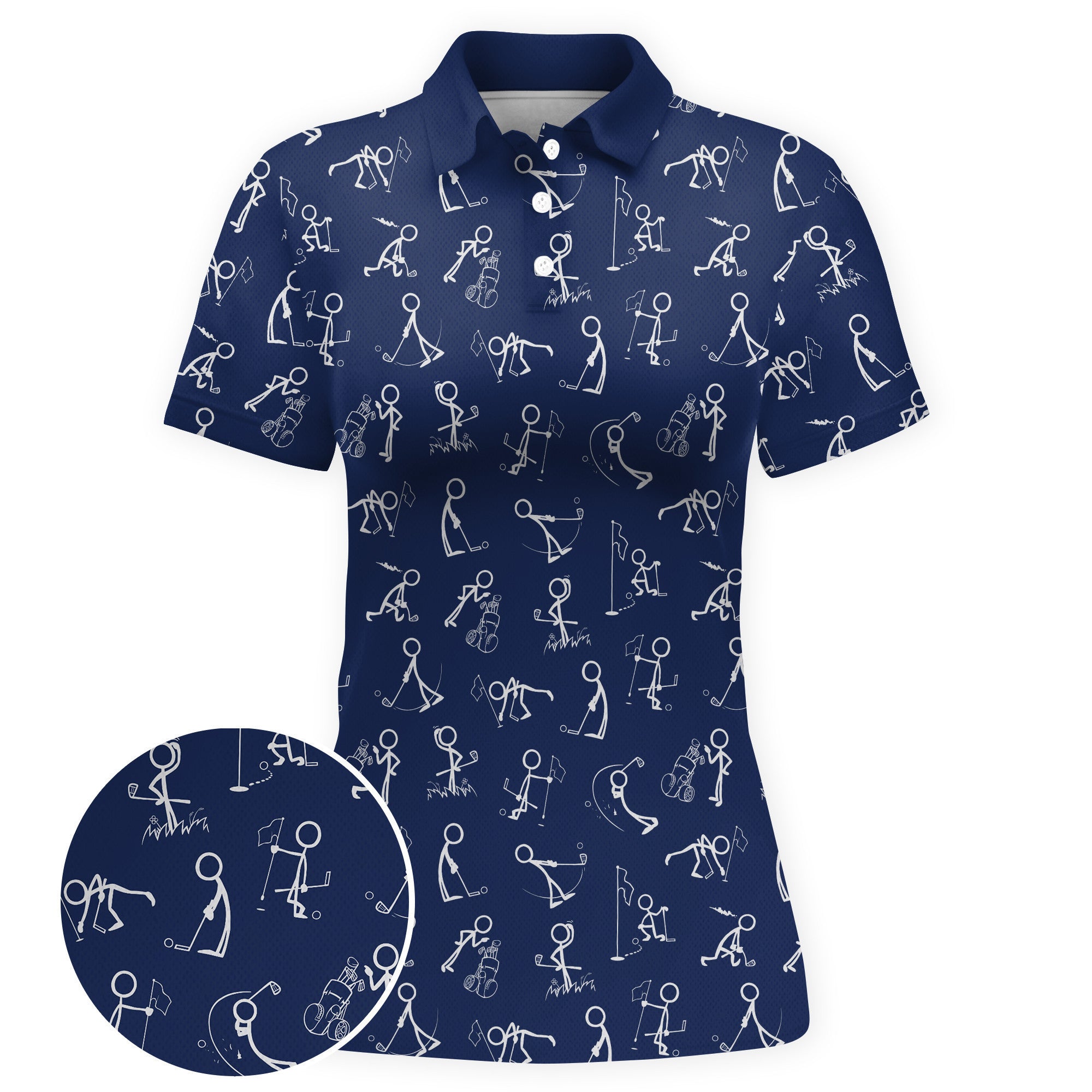 Golf Misadventures Women Polo Shirt