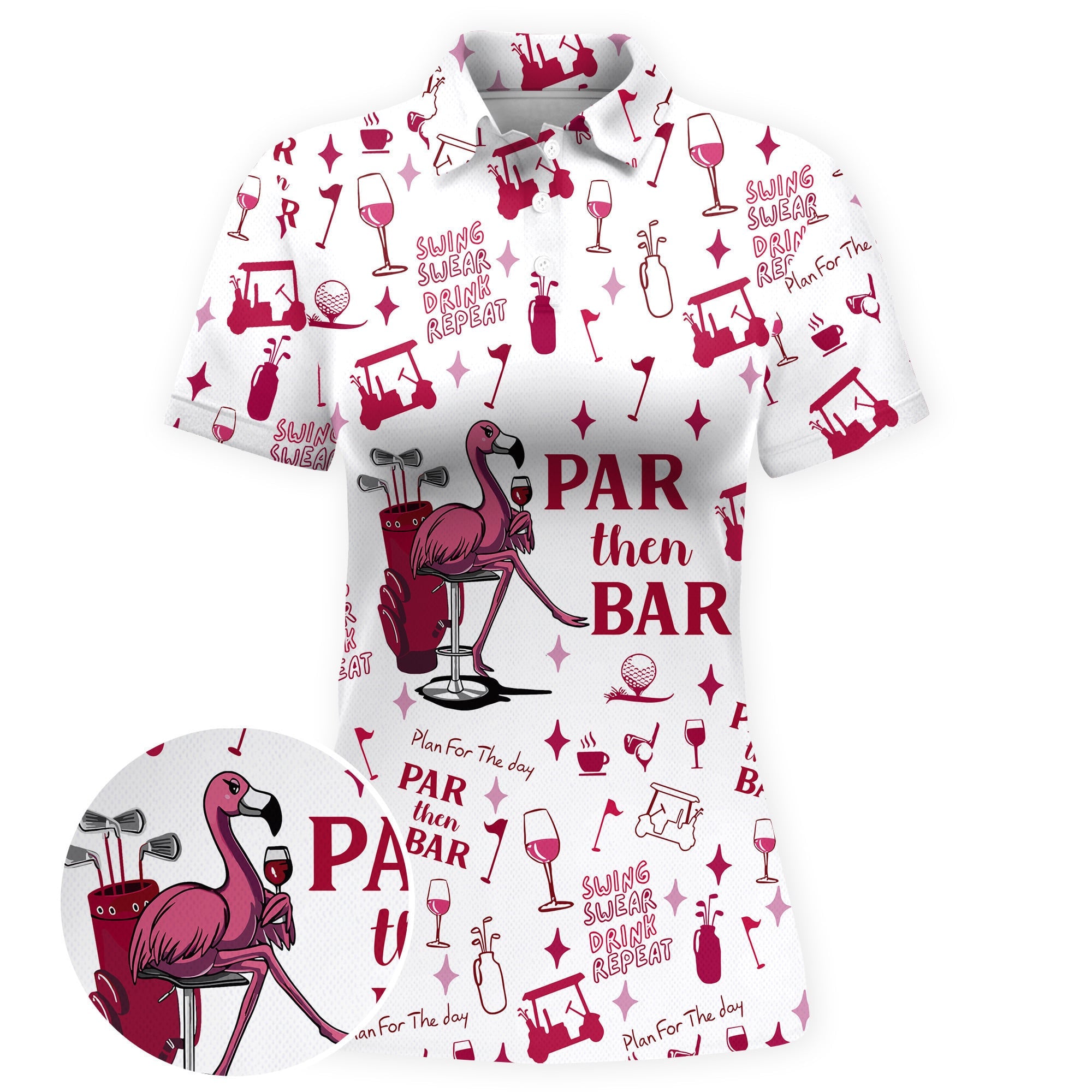 Par Club Queen Women Polo Shirt
