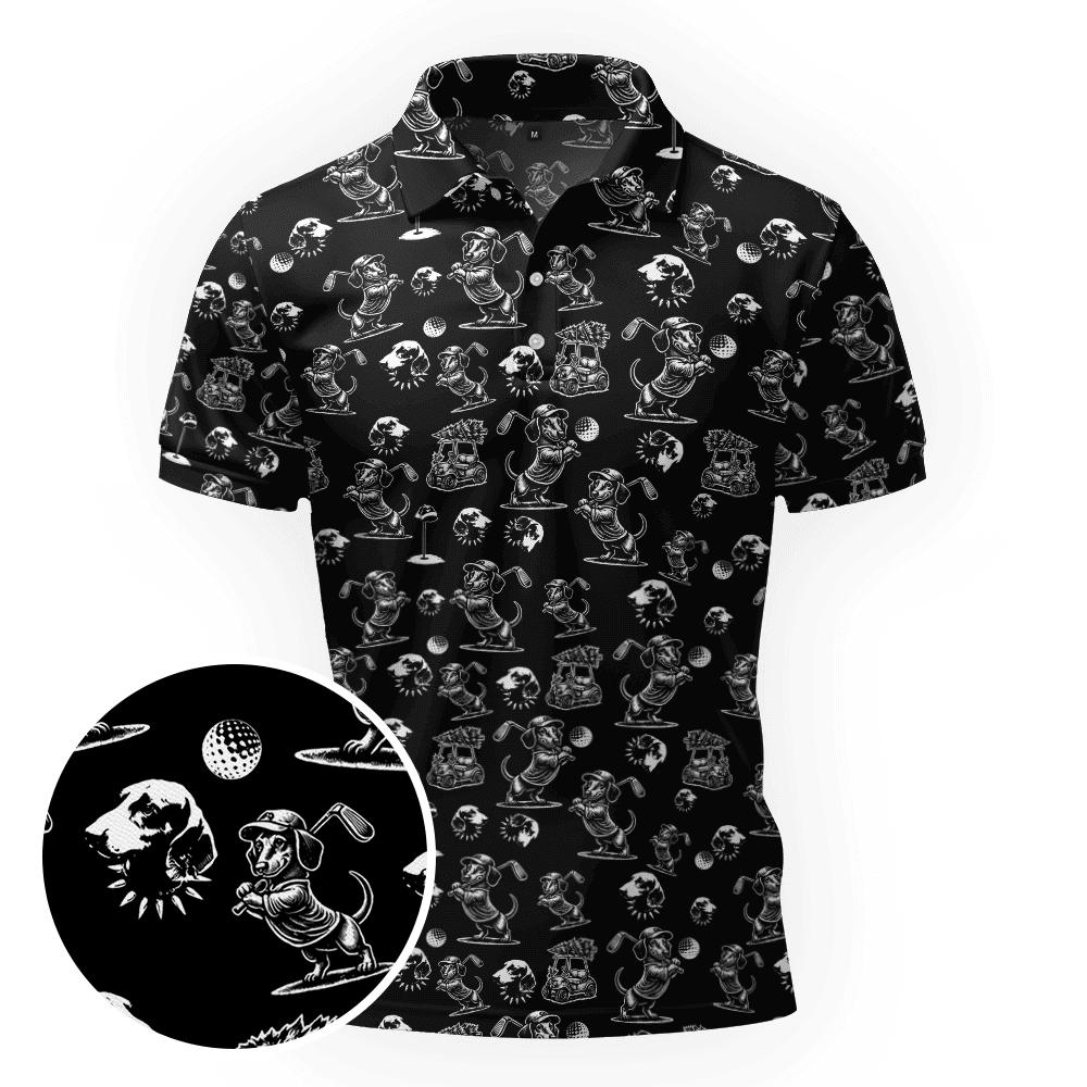 Vintage Dachshund Golf