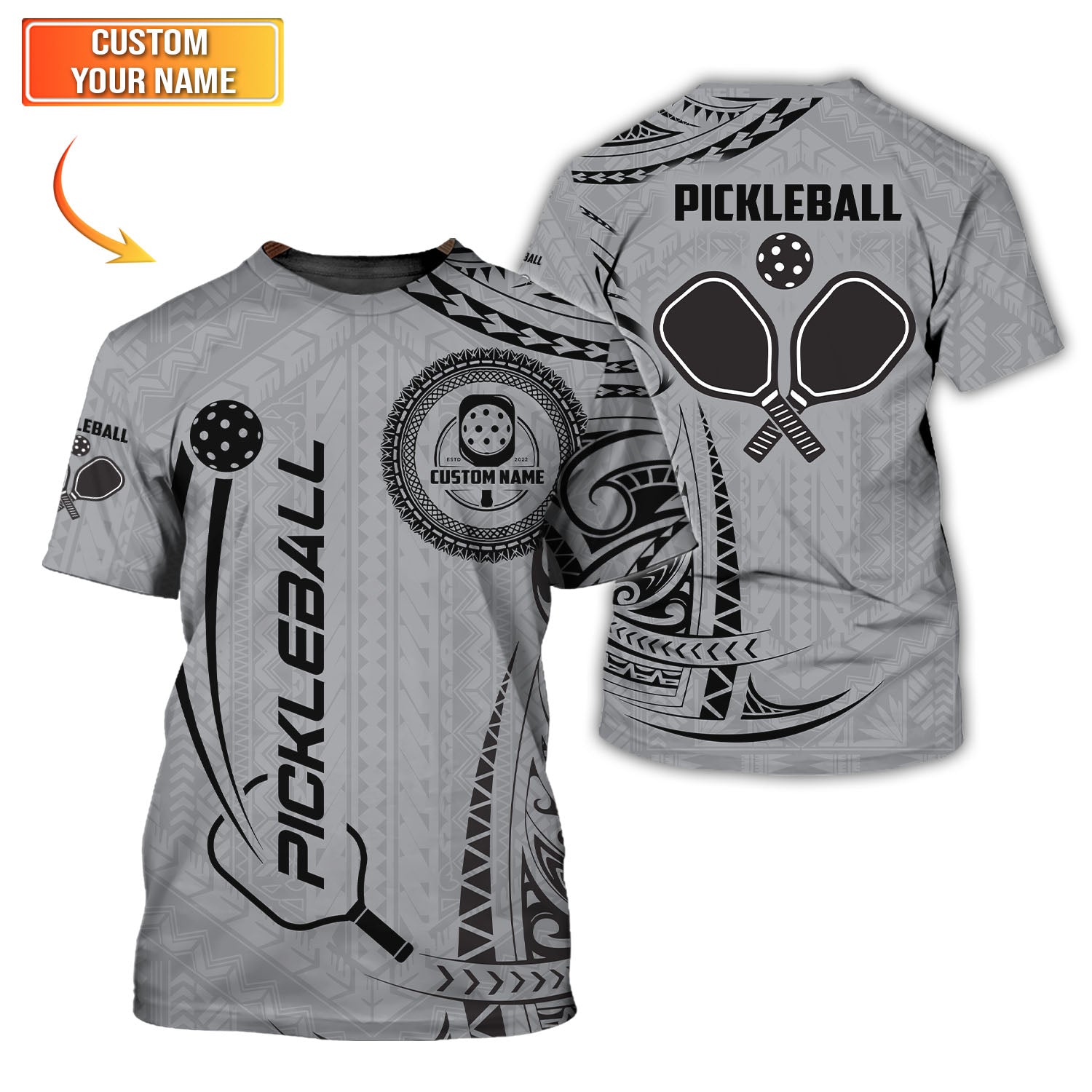 Pickleball Polos Shirt, Custom Name Pickleball Polos, Pickleball Shirts for Men, Gift For Pickleball Lovers