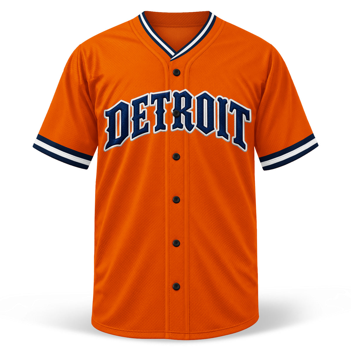 Custom Detroit Skyline Baseball Jersey