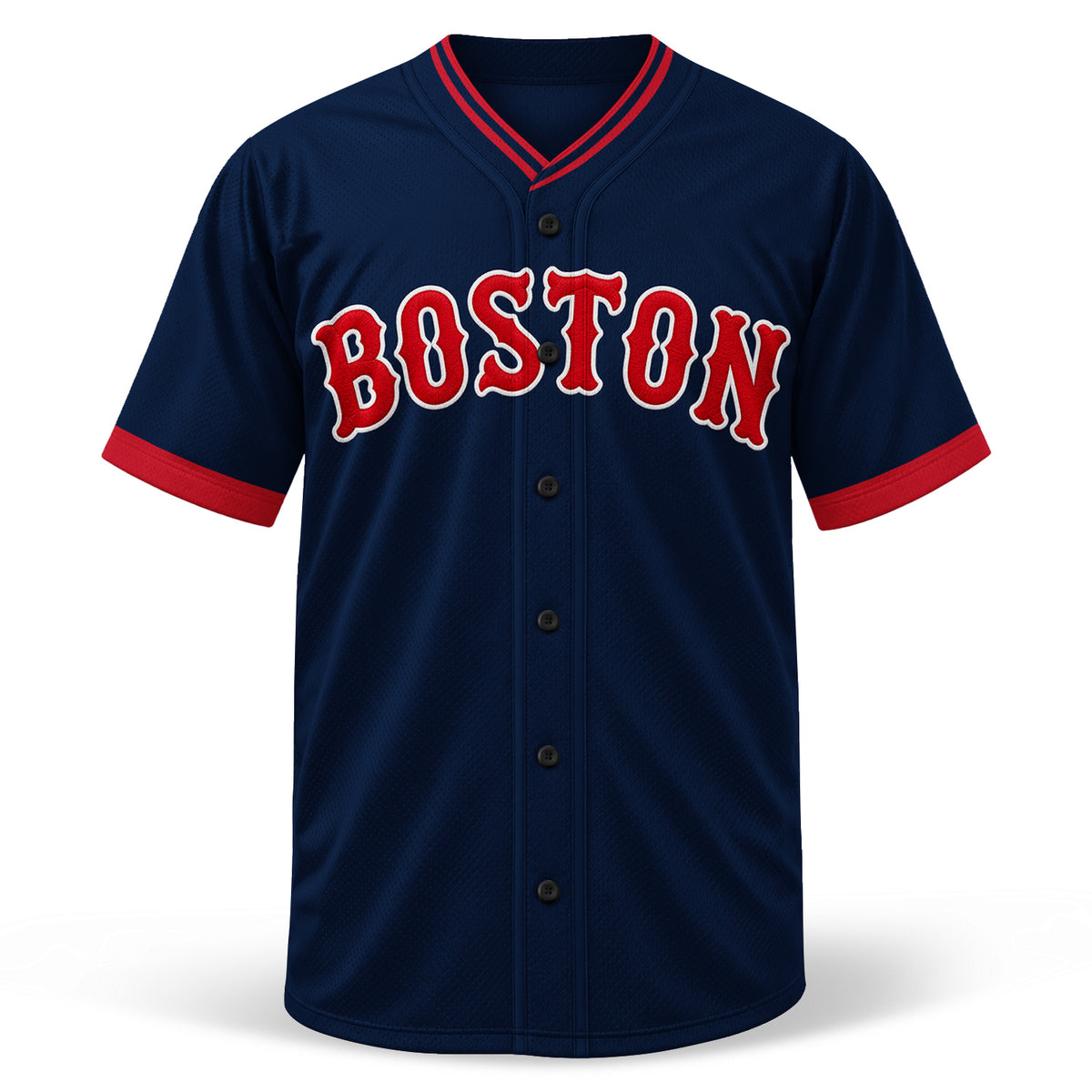 Custom Boston Skyline Baseball Jersey