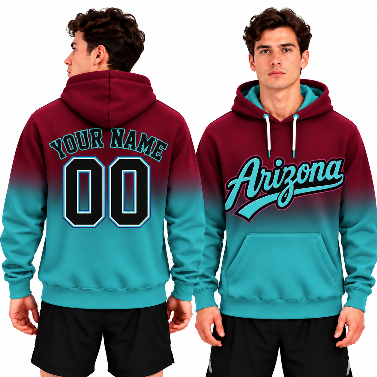 Custom Arizona Ombre Hoodie