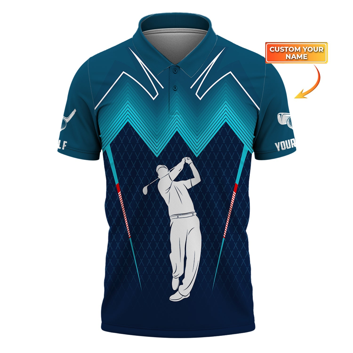 Personalised golf shirts best sale