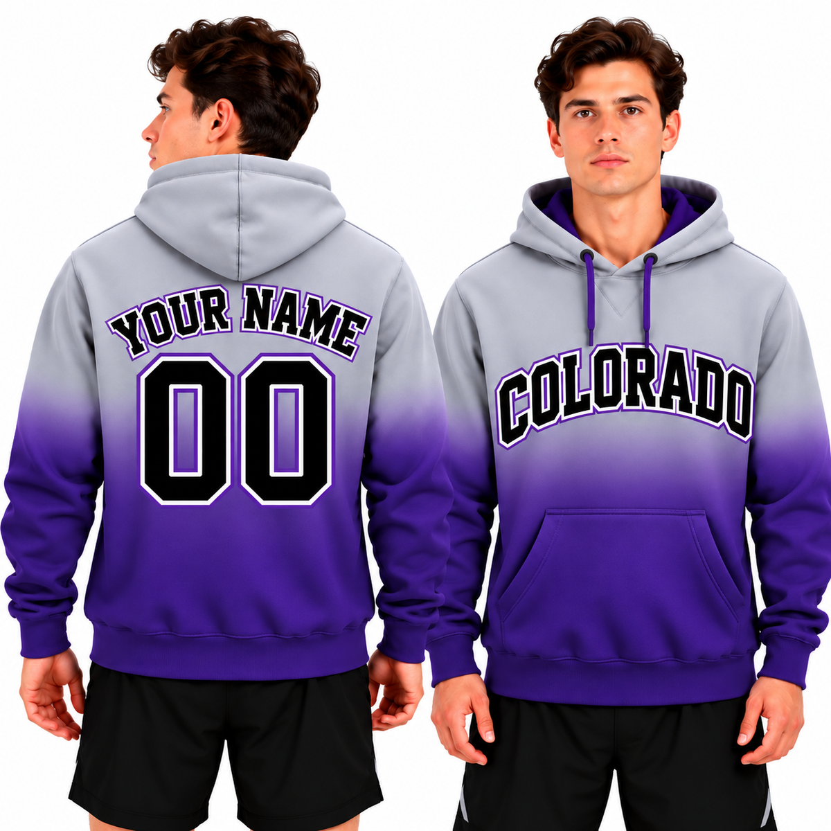 Custom Colorado Ombre Hoodie