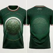 Mexico Sacred Ball football jersey – Jade Heritage Football Fan Jersey, Mexican Pride World Fan Polo