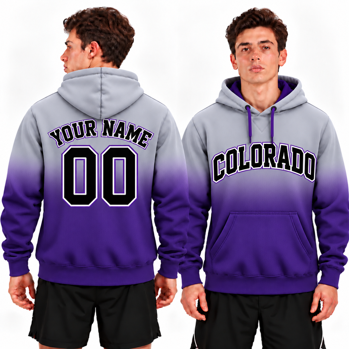 Custom Colorado Ombre Hoodie