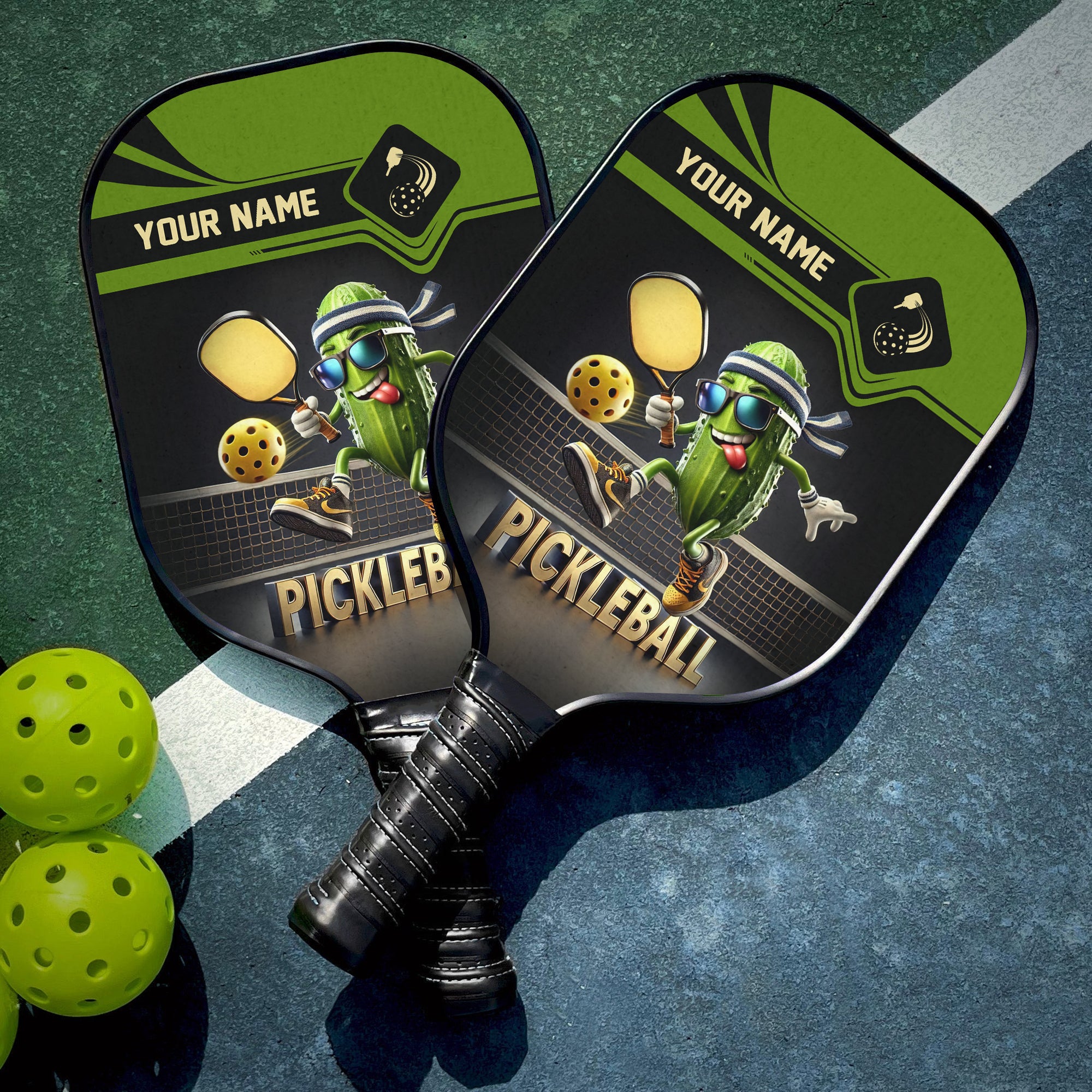 Custom Pickleball Rackets Set Funny, Pickleball Cover Custom, Best Pic ...