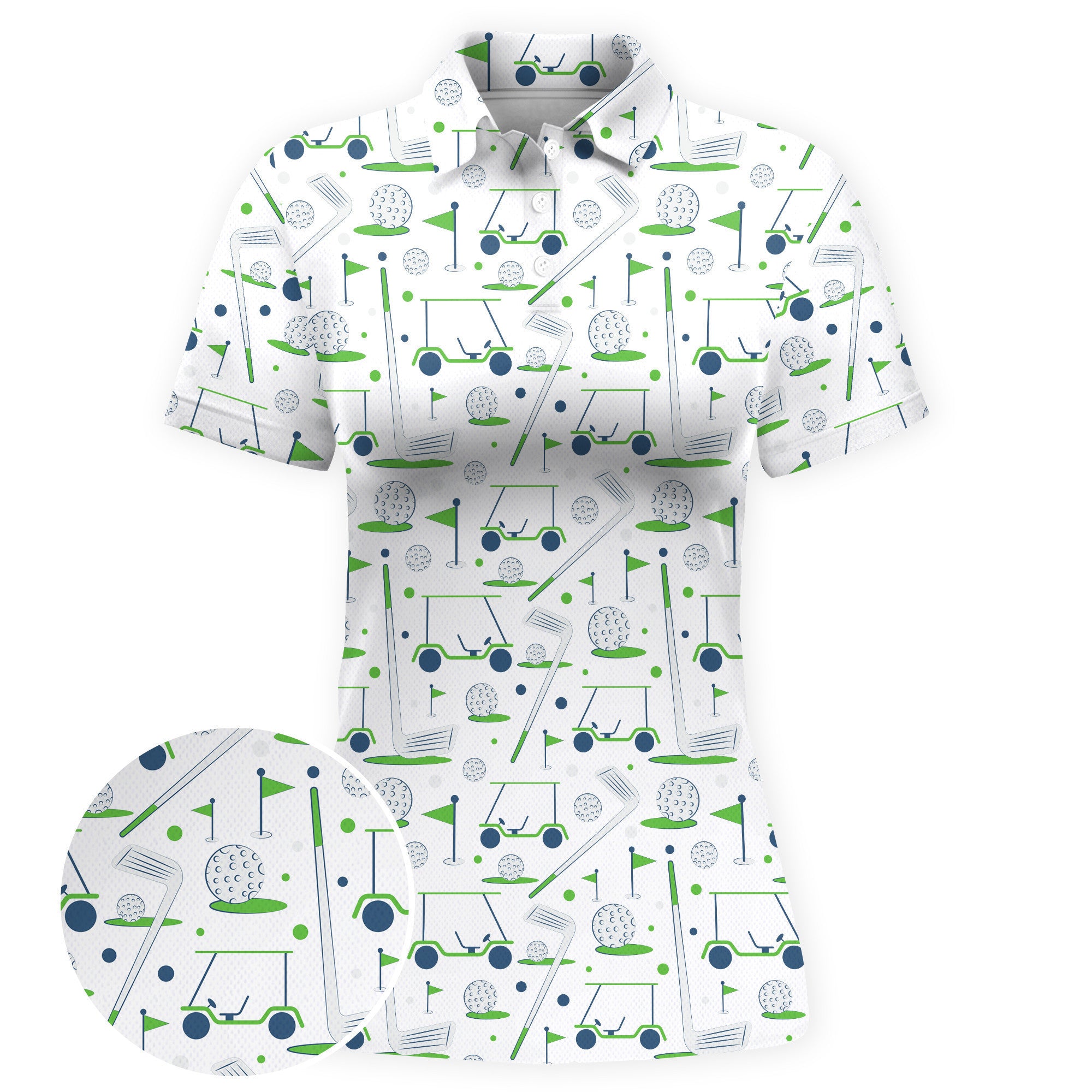 Retro Tee Ride Women Polo Shirt